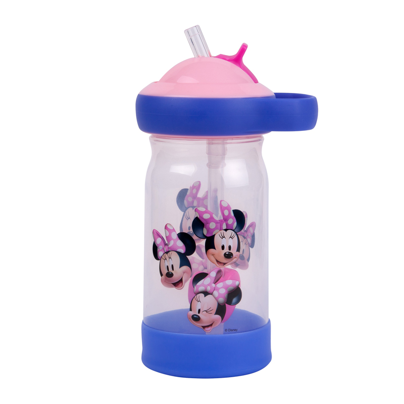 The First Years Disney Minnie Mouse 12oz Sip & See Water Bottle | 24 months+